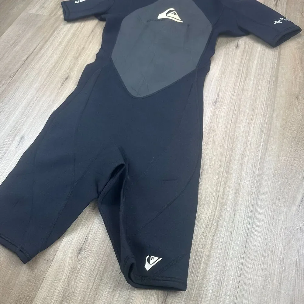 Quicksilver Men's Large L 2/2  Synchro Hyperstretch Springsuit Wetsuit Bodysuit